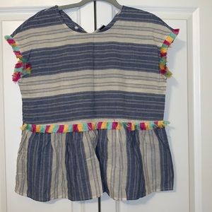 Fun striped shirt-SOLD